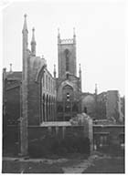 Trinity Church ruins July 1957 [View from bedroom window]| Margate History 
